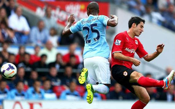 EPL; Peter Whittingham; Fernandinho; Cardiff City v Manchester City