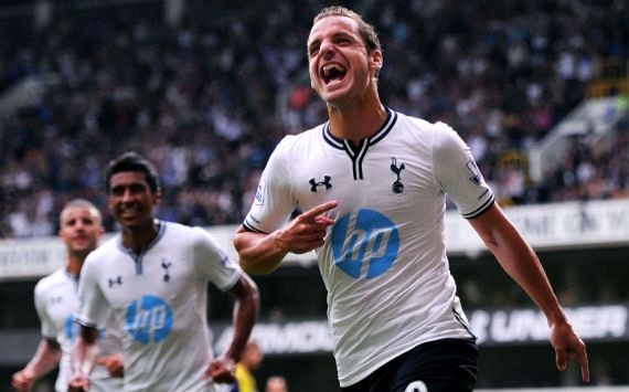 EPL; Roberto Soldado; Tottenham Hotspur Vs Swansea City