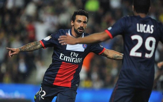 Ligue 1 : Ezequiel Lavezzi (FC Nantes vs Paris SG)
