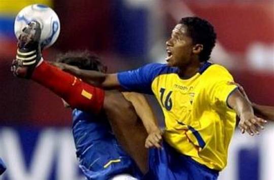 Antonio Valencia of Ecuador (AFP)