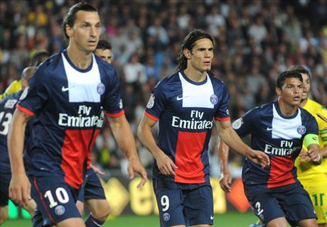 Thiago Silva elige a Zlatan y Cavani