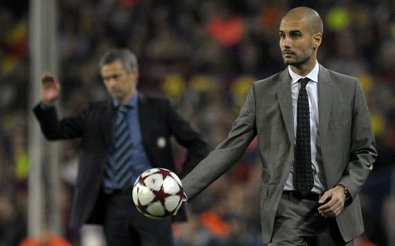Mourinho y Guardiola