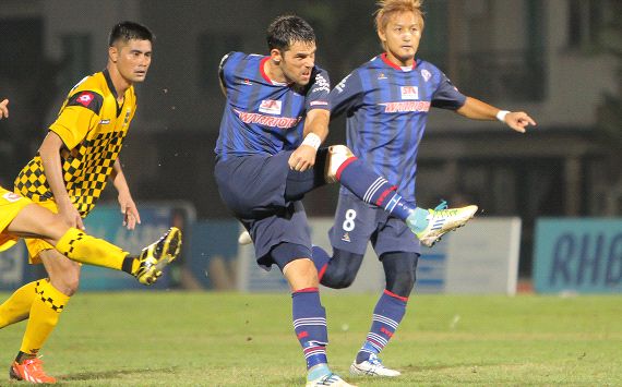 Warriors FC striker Mislav Karoglan