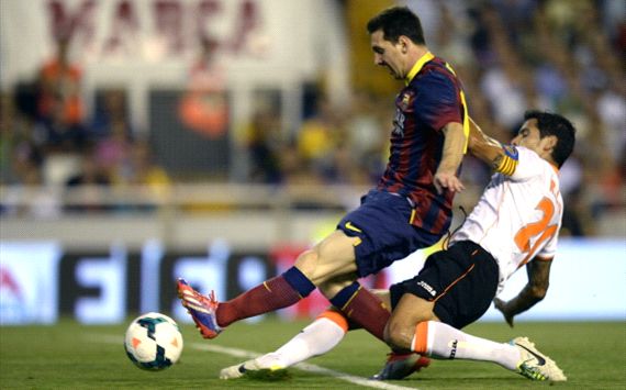 Lionel Messi, Valencia v Barcelona - Liga BBVA