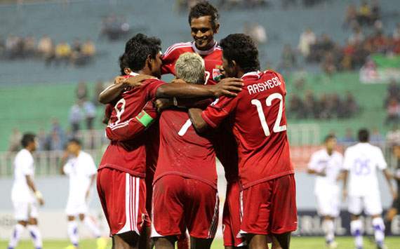 Ali Ashfaq, Maldives vs Sri Lanka: SAFF Cup 2013
