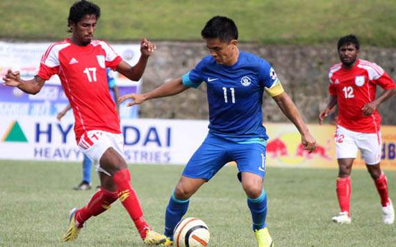 Sunil Chhetri, Bangladesh vs India: SAFF Cup 2013