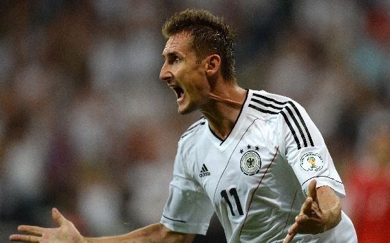 Miroslav Klose; Germany - Austria