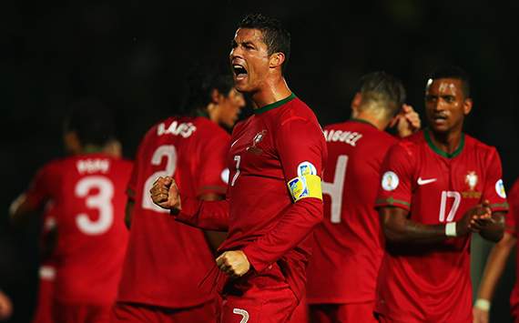 FIFA 2014 World Cup Qualifier- Northern Ireland v Portugal, Cristiano Ronaldo