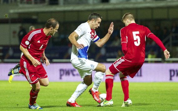 Robin van Persie - Andorra vs Netherlands