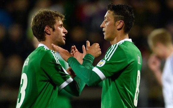 Faroe Islands - Germany, Thomas Muller, Mesut Ozil
