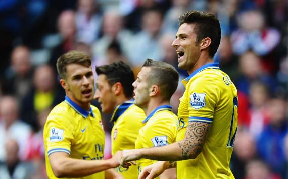 EPL_Sunderland v Arsenal, Olivier Giroud