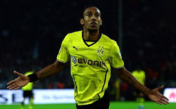 AUBAMEYANG BORUSSIA DORTMUND HAMBURGER SV BUNDESLIGA