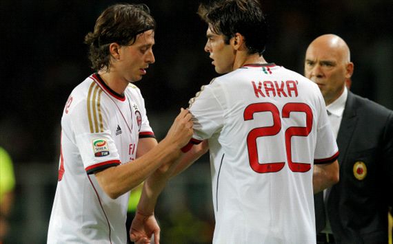 Riccardo Montolivo, Ricardo Kakà - Torino-Milan - Serie A - 14/09/2013
