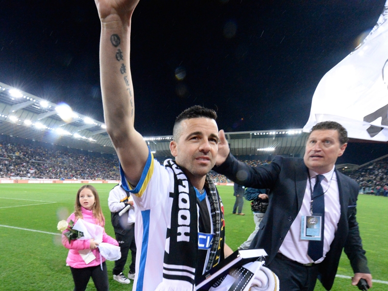 Di Natale 'cried like a baby' during final game