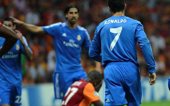 RONALDO KHEDIRA CHEDJOU GALATASARAY v REAL MADRID UEFA CHAMPIONS LEAGUE