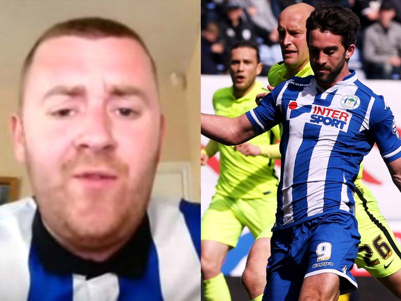 Wigan give fan free season ticket for viral 'Will Grigg's on fire' chant