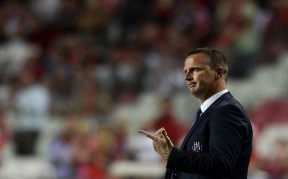 JOHN VAN DEN BROM BENFICA ANDERLECHT CHAMPIONS LEAGUE