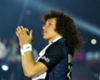 David Luiz celebrates winning the Ligue 1 title
