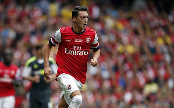 Mesut Ozil, Arsenal vs Stoke City - English Premier League