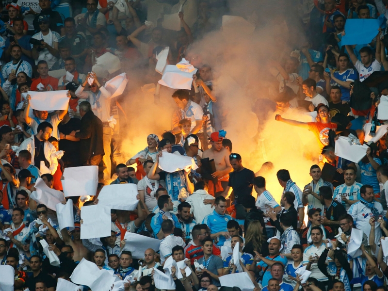 500 supporters marseillais au Parc
