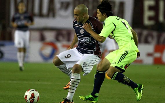 Copa Sudamericana Lanus - Universidad de Chile Santiago Silva 09182013