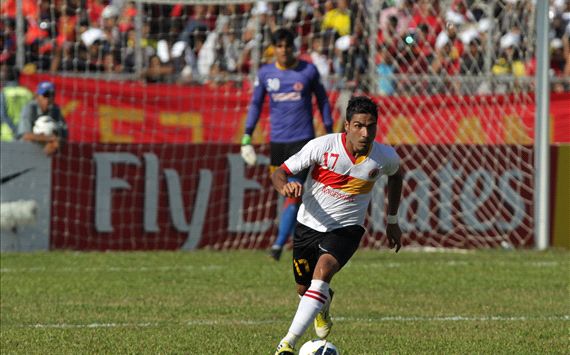 JOAQUIM ABRANCHES GURPREET SINGH SANDHU EAST BENGAL SEMEN PADANG AFC CUP
