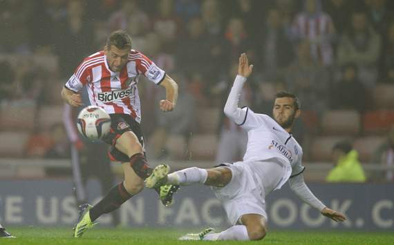 Jack Payne,Emanuele Giaccherini,Sunderland v Peterborough United - Capital One Cup third