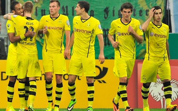 German Cup 1860 Munich - Borussia Dortmund