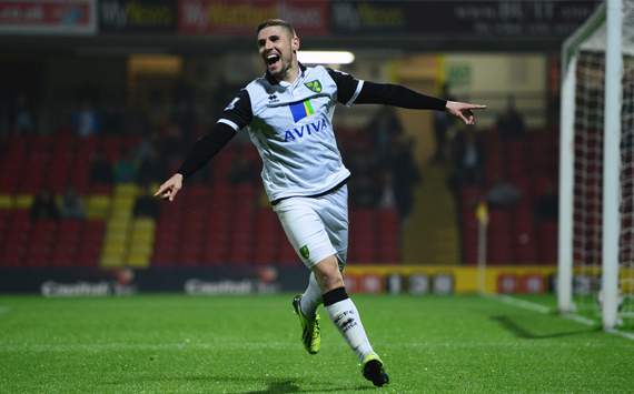 Gary Hooper,Watford v Norwich City - Capital One Cup Third Round