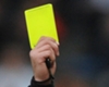Yellow card referee Yellow card referee