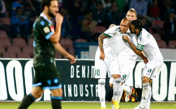 Gonzalo Higuain, Simone Zaza Napoli Sassuolo Serie A