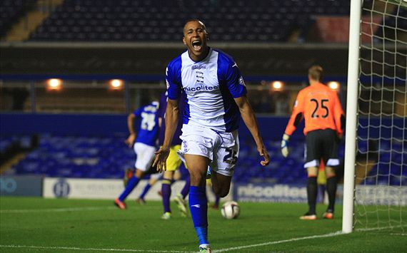 Matt Green, Birmingham City v Swansea City - Capital One Cup