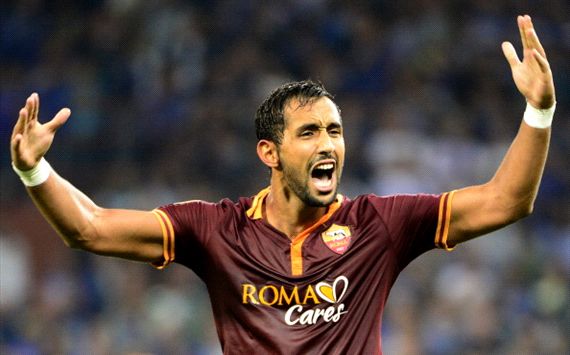 Mehdi Benatia Sampdoria Roma Serie A 09252013