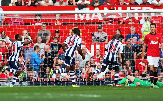 Saido Berahino Manchester United West Bromwich Albion Premier League