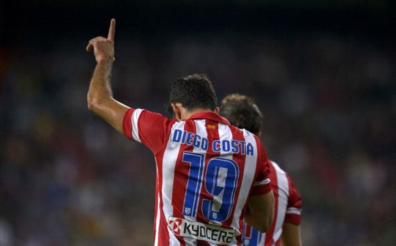 DIEGO COSTA REAL MADRID ATLETICO MADRID LA LIGA 09282013