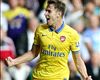 AARON RAMSEY SWANSEA ARSENAL EPL 09282013