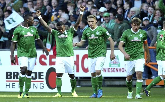 Werder Bremen - Assani Lukimya, Eljero Elia, Nils Petersen, Clemens Fritz