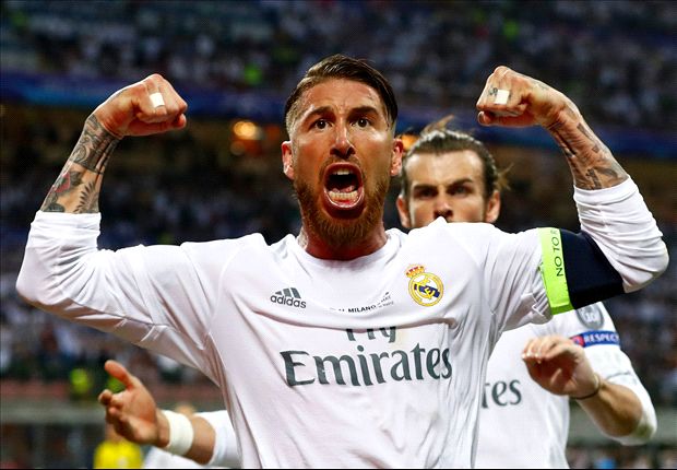 Sergio Ramos becomes first defender to score in two Champions League finals