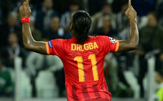 Didier Drogba Galatasaray Champions League 10022013