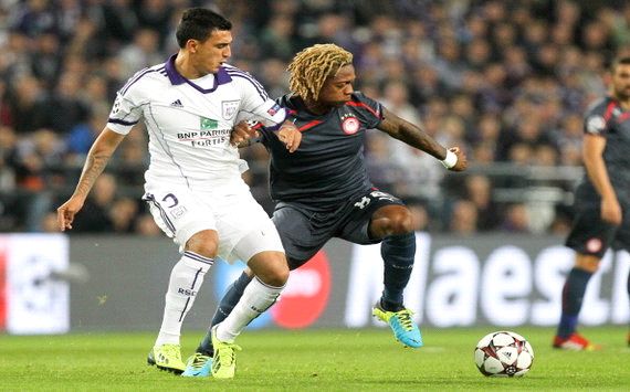 ANDERLECHT OLYMPIACOS CHAMPIONS LEAGUE 10022013