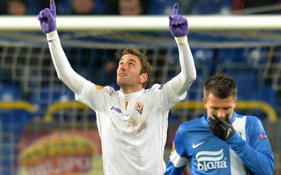 Gonzalo Rodriguez Fiorentina Europa League