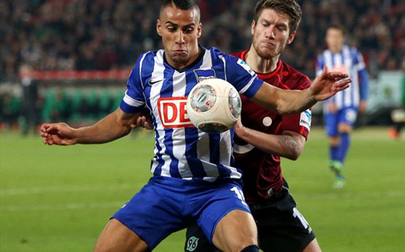 Ben Hatira Hannover 96 - Hertha BSC Bundesliga 04102013