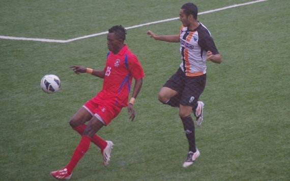 Hameed Adesope Sandjar Ahmadi Churchill Brothers vs Mumbai FC I-League