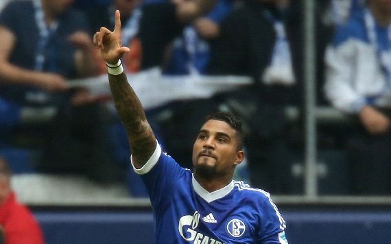 Kevin-Prince Boateng jubelt gegen Augsburg