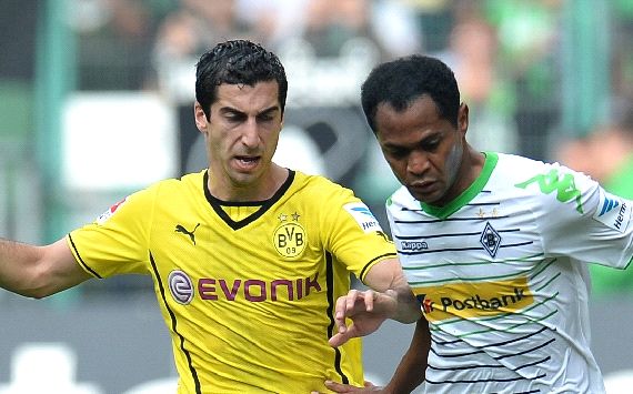 MKHITARYAN RAFFAEL DORTMUND GLADBACH BUNDESLIGA