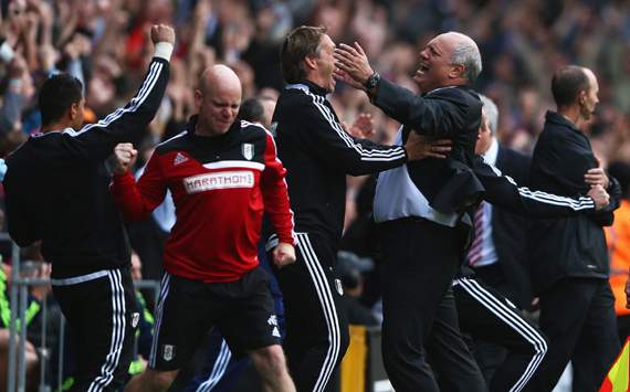 Martin Jol Fulham Stoke City Premier League 10052013