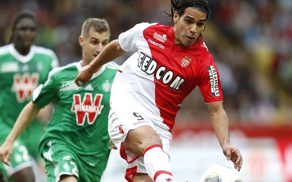 RADAMEL FALCAO FRANCOIS CLERC AS MONACO AS SAINT-ETIENNE LIGUE 1 10052013