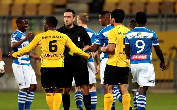 Roda JC - PEC Zwolle, Roly Bonevacia, 05-10-2013