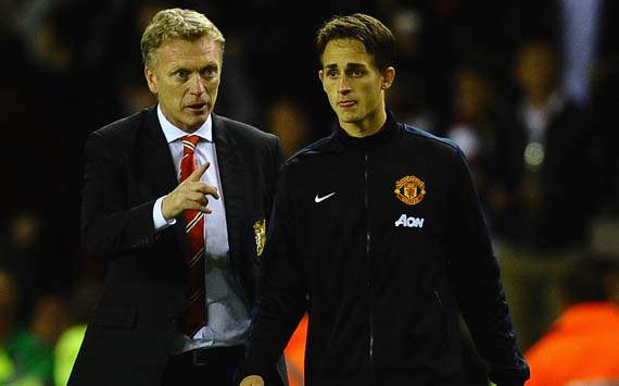 David Moyes Adnan Januzaj Sunderland v Manchester United English Premier League 061013