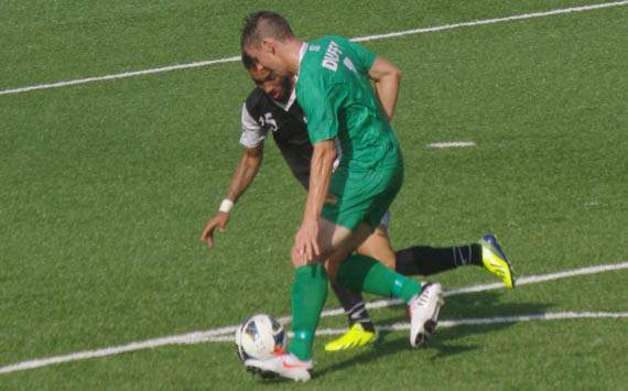 Collin Abraches Darryl Duffy Salgaocar FC vs Mohammedan Sporting I-League